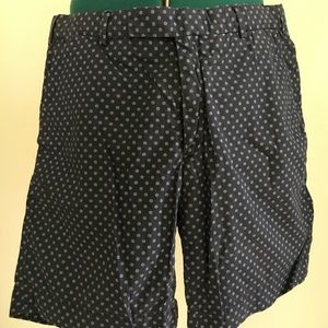 Men's trendy snowflake pattern shorts